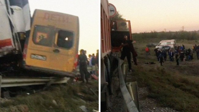 В Дагестане три человека погибли в ДТП со школьным автобусом - «Автотранспорт»