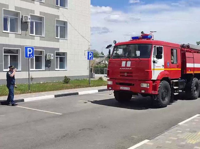 В Раздольном пожарные провели учения в районной больнице