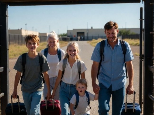 Российскую семью освободили из иммиграционного центра в США
