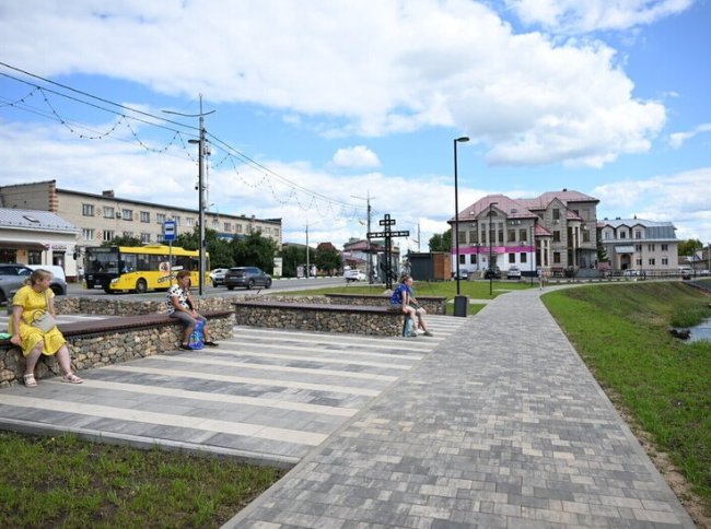 В Переславле-Залесском продолжат благоустройство пешеходного центра